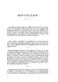Portada:Noticias. Boletín de la Real Academia de la Historia, tomo 42 (abril 1903). Cuaderno IV / F. F., C. F. D.
