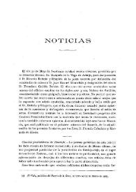 Portada:Noticias. Boletín de la Real Academia de la Historia, tomo 42 (junio 1903). Cuaderno VI / F. F. y A. R. V.