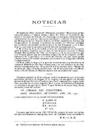 Portada:Noticias. Boletín de la Real Academia de la Historia. Tomo 45 (julio-septiembre 1904). Cuaderno I-III / F. F., C. F. D.