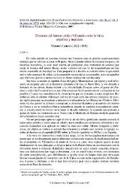 Portada:Dictamen del famoso crítico Villemain sobre la lírica española y mejicana / Manuel Cañete