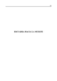 Portada:Escuadra hacia la muerte [Fragmento] / Alfonso Sastre; introducción de César Oliva