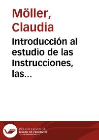 Portada:Introducción al estudio de las Instrucciones, las Memorias y el Testamento de Carlos V / Claudia Möller