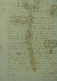 Portada:[Carta de J. A. Páez a Nicolás Remi. Valencia, 2 de agosto de 1861] / José Antonio Páez