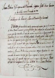 Portada:[Proclama de Bolívar a los habitantes de Maturín y Llanos de Barcelona y Cumaná. Cuartel General de Carúpano, 4 de julio de 1816]
