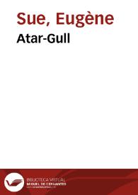 Portada:Atar-Gull / Eugène Sue