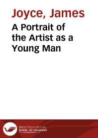 Portada:A Portrait of the Artist as a Young Man / James Joyce