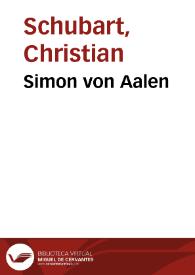 Portada:Simon von Aalen / Christian Friedrich Daniel Schubart