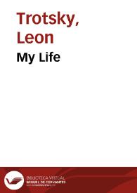 Portada:My Life / Leon Trotsky