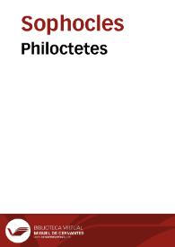 Portada:Philoctetes / Sophocles
