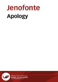 Portada:Apology / Xenophon