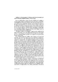 La Perinola : revista de investigación quevediana. Número 4 (2000). Reseñas