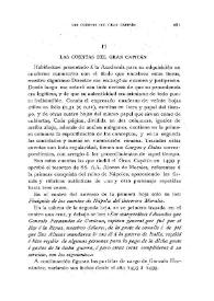 Portada:Las cuentas del Gran Capitán / A. Rodríguez Villa
