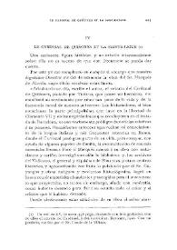 Portada:Le Cardinal de Quiñones et la Sainte-Ligue (I) / A. Rodríguez Villa