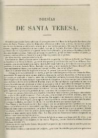 Portada:Poesías de Santa Teresa
