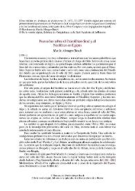 Portada:Nueva luz sobre el Paleolítico final y el Neolítico en Egipto / Martín Almagro Basch