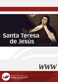 Portada:Santa Teresa de Jesús / director Guillermo Serés