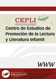 Portada:Centro de Estudios de Promoción de la Lectura y Literatura Infantil. CEPLI