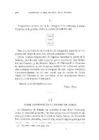 Portada:Sobre un proyecto de escudo de armas / Adolfo Herrera y F. Fernández de Béthencout