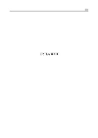 Portada:Introducción a \"En la red\" / Francisco Caudet