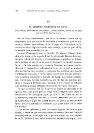 Portada:D. Alberto Rodríguez de Lista / F. Fernández de Béthencourt