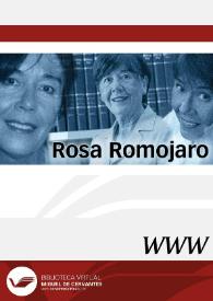 Rosa Romojaro / director Ángel L. Prieto de Paula