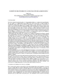Portada:Elementos del entorno en la lematización de las locuciones / Gunn Aarli y Juan Antonio Martínez López