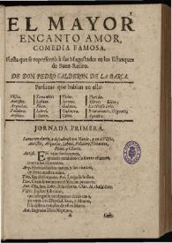 Portada:El mayor encanto amor