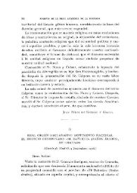 Portada:Real Orden declarando Monumento Nacional el edificio denominado "El Bañuelo" (baños árabes) en Granada ("Gaceta de Madrid", 4 diciembre 1918) / Burell