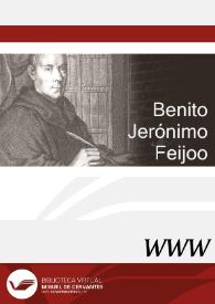 Portada:Benito Jerónimo Feijoo / directora Inmaculada Urzainqui