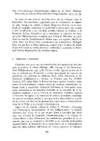 Portada:"The Ibero-American Enlightenment", edited by A. Owen Aldridge University of Illinois Press (Urbana-Chicago-London, 1971), 335 págs.
