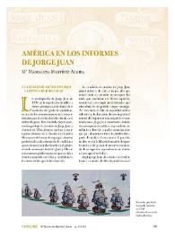 Portada:América en los informes de Jorge Juan / María Magdalena Martínez Almira