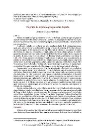 Portada:Un grupo de leyendas griegas sobre España / A. García y Bellido