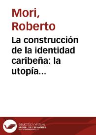 Portada:La construcción de la identidad caribeña: la utopía inconclusa