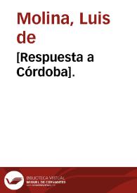 Portada:[Respuesta a Córdoba].