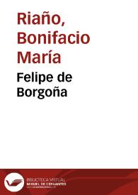 Portada:Felipe de Borgoña