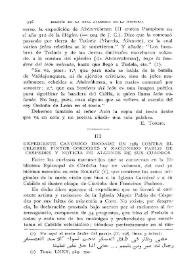 Portada:Expediente canónico incoado en 1589 contra el célebre pintor cordobés y racionero Pablo de Céspedes y noticia de algunos de sus cuadros / Enrique Romero de Torres