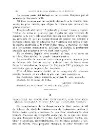 Portada:\"Nociones de Geografía universal\", por don Ezequiel Mudarra y don Ramón González Sicilia / Ricardo Beltrán Rózpide