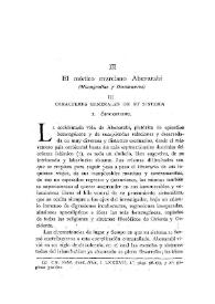 Portada:El místico murciano Abenarabi (Monografías y Documentos) : Caracteres generales de su sistema. [III] / Miguel Asín Palacios