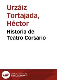 Portada:Historia de Teatro Corsario