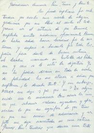 Portada:Carta de Nuria Espert a Francisco Rabal. 1971