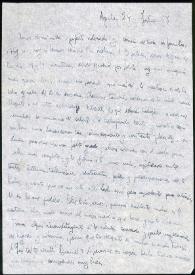 Portada:Carta de Asunción Balaguer a Francisco Rabal. Águilas, 24 de julio de 1958