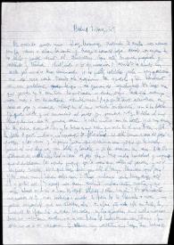 Portada:Carta de Asunción Balaguer a Francisco Rabal. Madrid, 1 de marzo de 1959