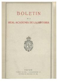 Portada:Don Rafael de Ureña y Smenjaud / Vicente Castañeda