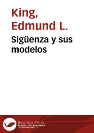Sigüenza y sus modelos / Edmund L. King