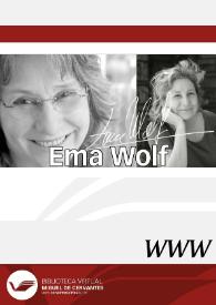 Portada:Ema Wolf / directora Alicia Salvi