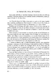 Portada:El paisaje del Turia, de Valencia / César Cort