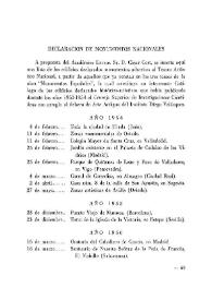 Portada:Declaración de monumentos nacionales (1954-1963)