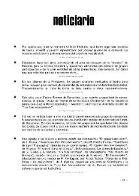 Portada:Boletín Iberoamericano de Teatro para la Infancia y la Juventud, núm. 10 (diciembre 1977). Noticiario