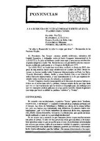 Portada:A la búsqueda de nuevas formas estéticas en el Teatro para niños / por el Dr. Nat Eek