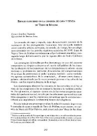 Portada:Espacio e ingenio en la comedia de capa y espada de Tirso de Molina / Carmen Josefina Pagnotta